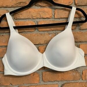 Vanity Fair Body Fresh Bra 75393‎ Womens Size 40D white Full Coverage Underwire